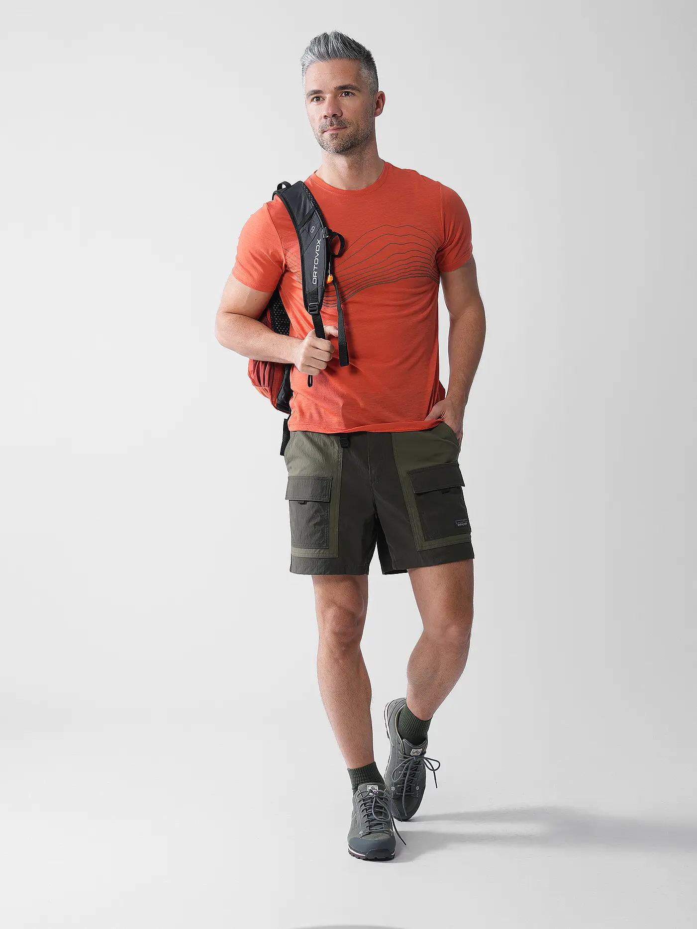 MERU | Herren Funktionsshirt Bustos Merino | rot
